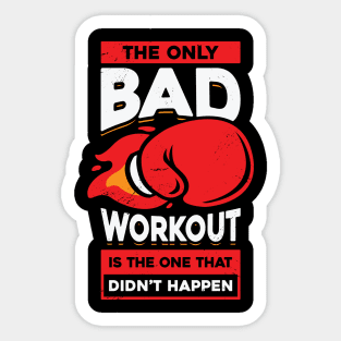 Boxing Kickboxing Sport Boxer Kickboxer Gift Sticker